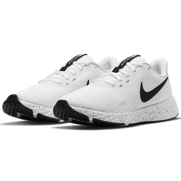 Nike Revolution 5 Running Sneakers Finish Line White Size 9.5 M - Picture 3 of 5